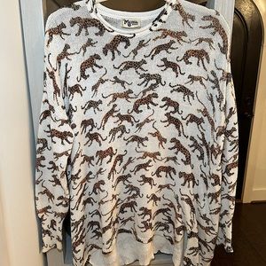Show Me Your MuMu Bonfire Mucci Cat Knit Sweater Size Medium